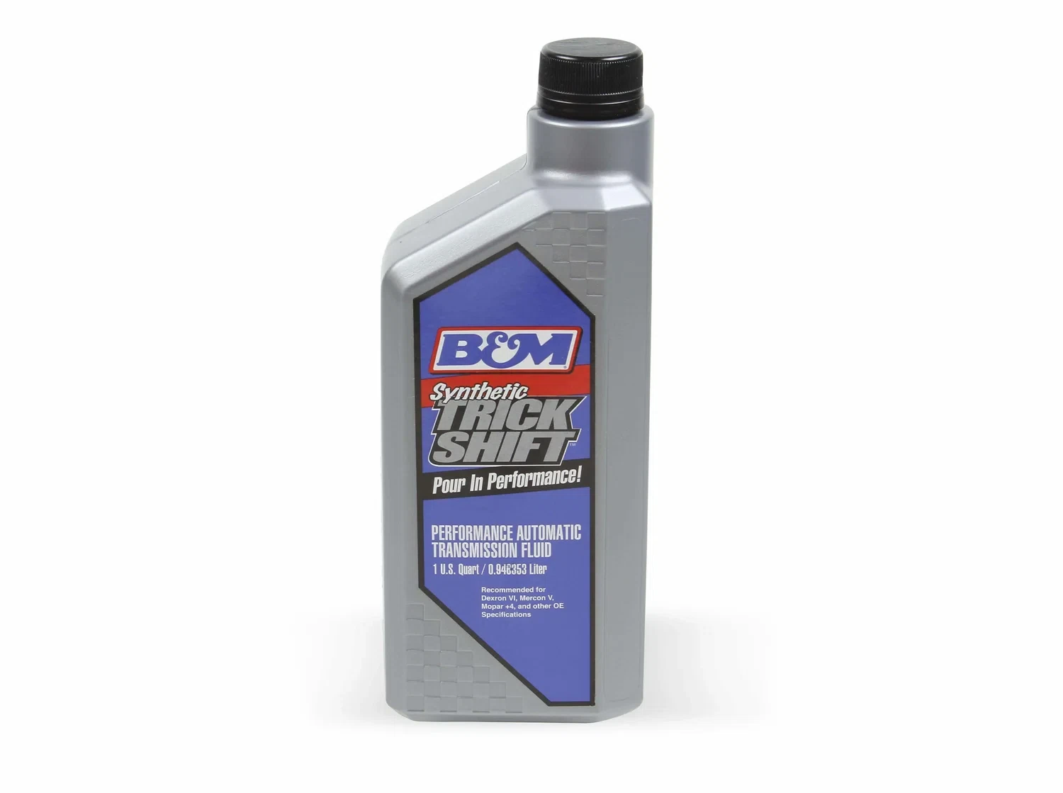 B&M Synthetic Trick Shift Automatic Transmission Fluid - 1 Quart Bottle - 80262